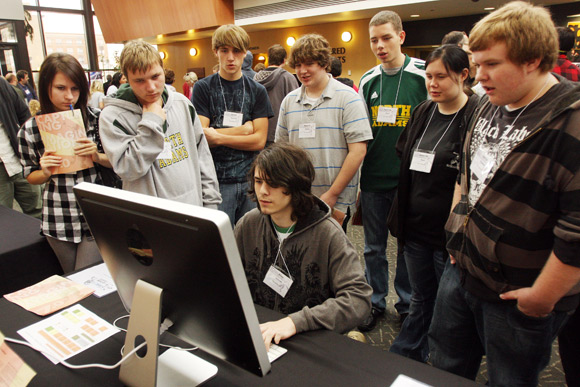 Shawnee State University recently hosted a video game conference. Photos Ben French