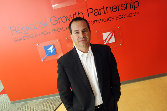 Dean Monske, President and CEO at Regional Growth Partnership in Toledo. Photos Ben French