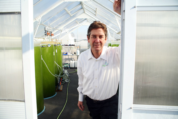 Algaeventure Systems CEO, Ross Youngs. Photos Ben French