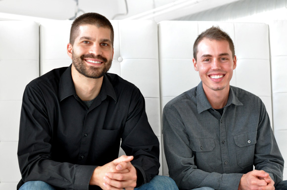 Founders of Acceptd, Don Hunter (left) and Derek Brown. Photos submitted