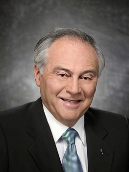 Dr. Luis Proenza, president of the university of akron.